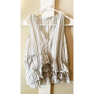 Ruffle Zara Tank